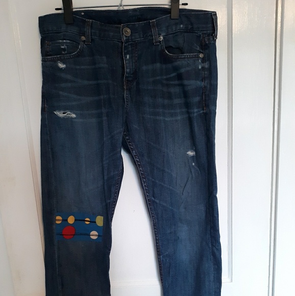 Banana Republic distressed jeans - Picture 2 of 8